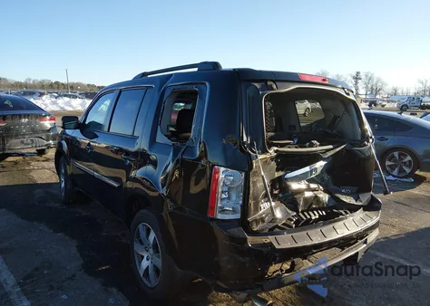 2014 Honda Pilot Touring из США, поврежденный, VIN 5FNYF4H90EB028935